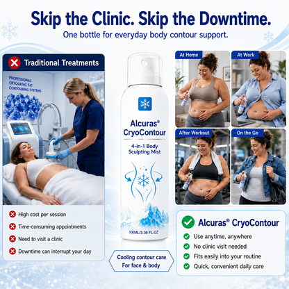 Alcuras® CryoContour 4-in-1 Body Sculpting Mist ( Imported )