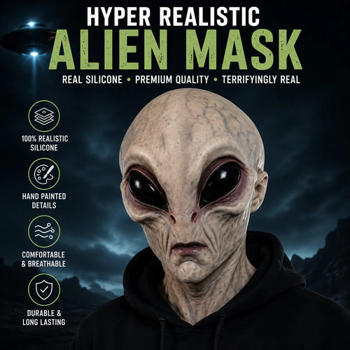 🔥Lifelike Alien Silicone Mask