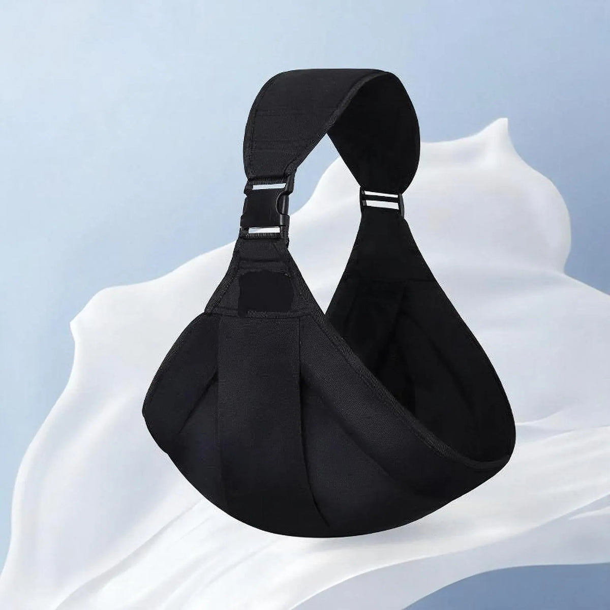 Adjustable single-shoulder portable strap | Lightweight and breathable mesh hip strap