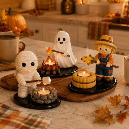 🔥LAST DAY 49% OFF💥Halloween Campfire Tealight Holder