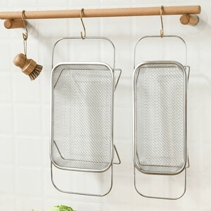 Retractable Stainless Steel Sink Strainer Basket | Multipurpose Quick-Drain Kitchen Colander