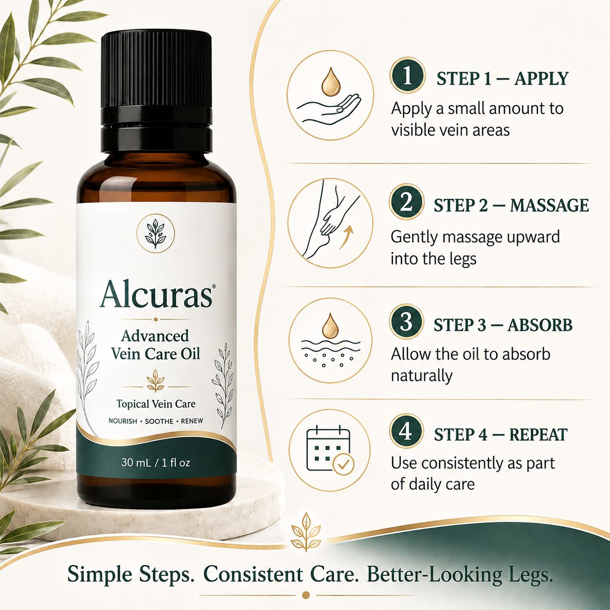 Alcuras® Advanced Vein Care Oil
