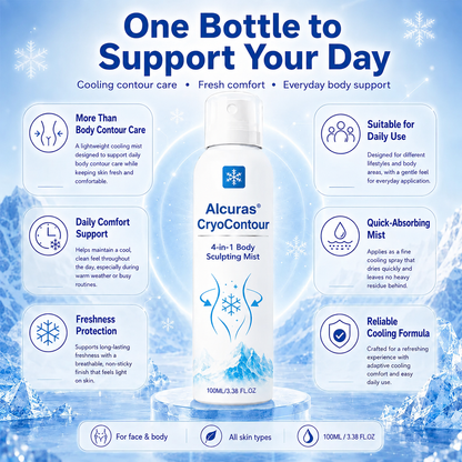 Alcuras® CryoContour 4-in-1 Body Sculpting Mist ( Imported )