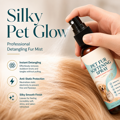 🐶Gentle Pet Coat Detangling & Anti-Static Spray