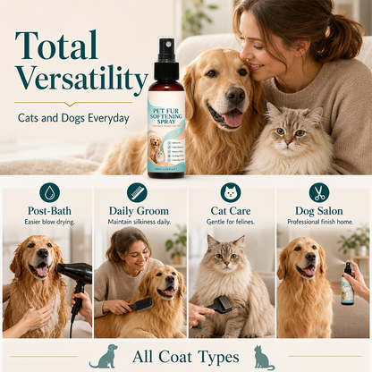 🐶Gentle Pet Coat Detangling & Anti-Static Spray