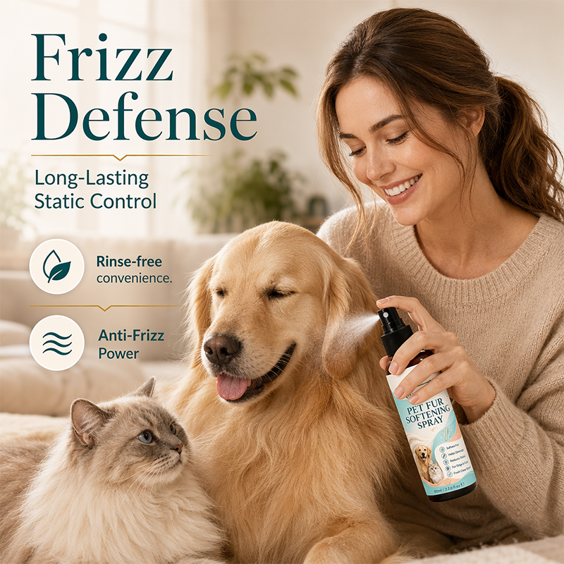 🐶Gentle Pet Coat Detangling & Anti-Static Spray